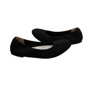 NWT Amazon Essentials Black Ballet Flats Size 10 Women's